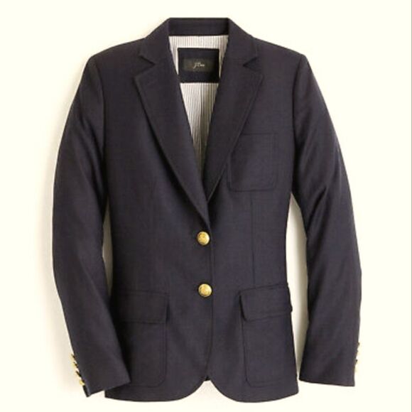 Jcrew 💯 wool Rhodes legacy blazer size 4 jcrew not factory - Picture 3 of 13